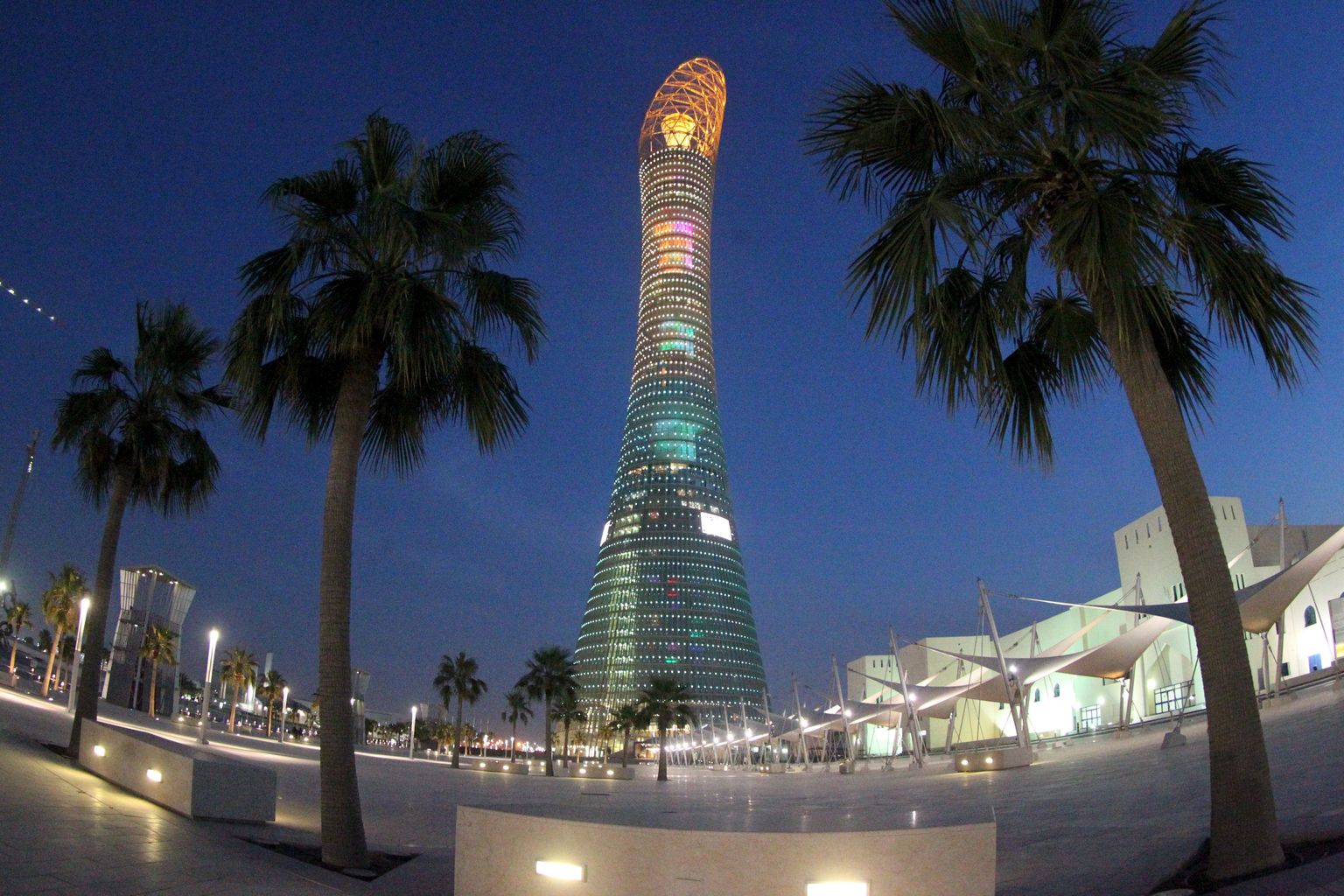Qataris Dohas asuva The Aspire Zone´i keskus on maailma uhkeim spordikeskus.