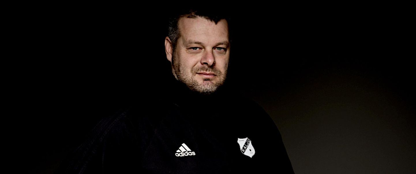 Nõmme Kalju jalgpallimeeskonna peatreener Marko Kristal.