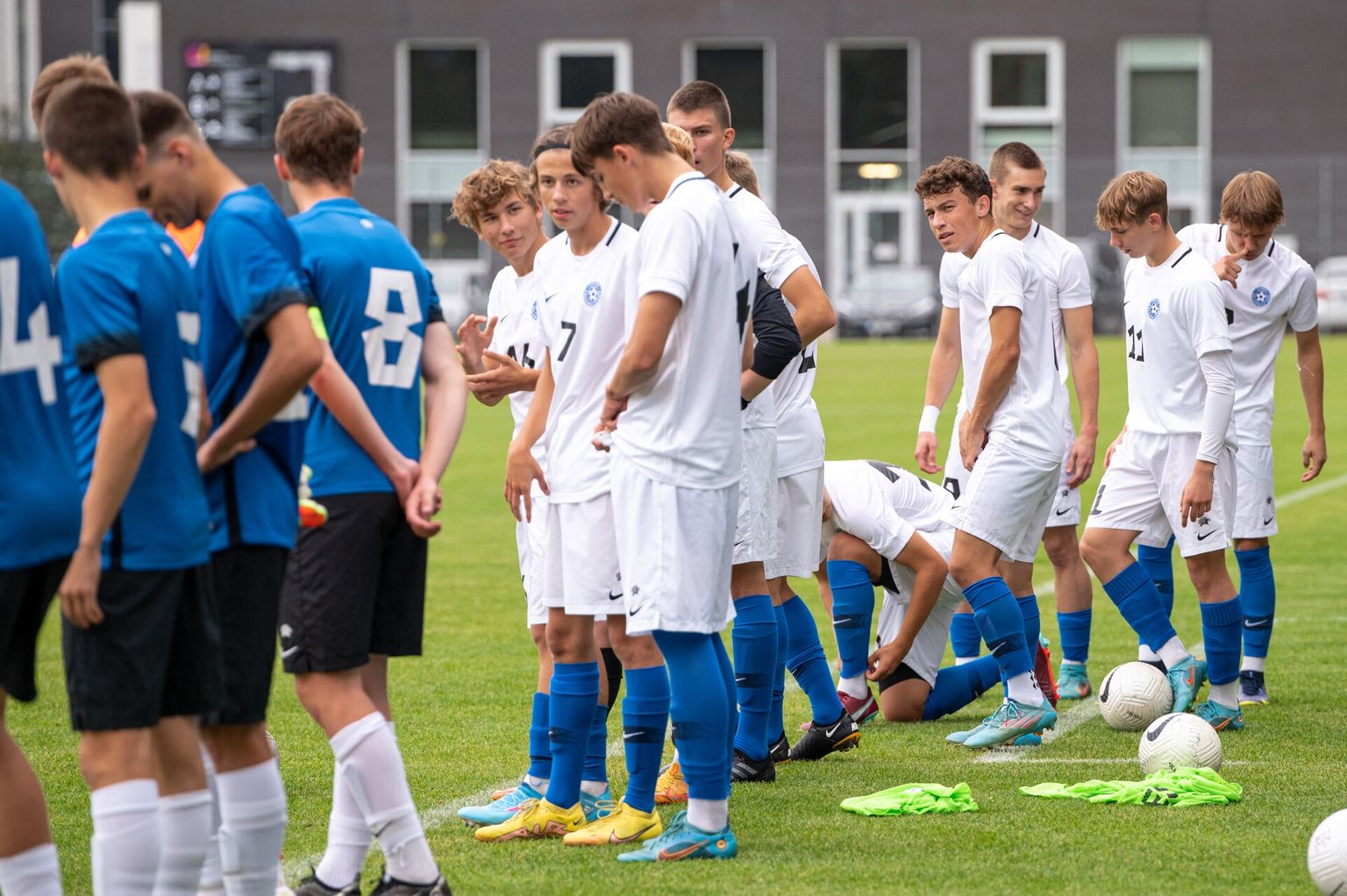 Eesti U19 jalgpallikoondis.