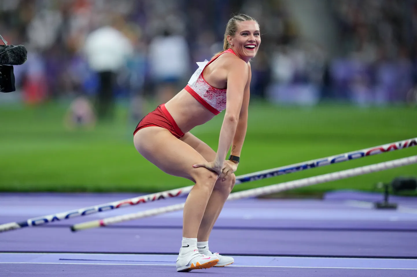 Alysha Newmanil julgusest puudust pole.