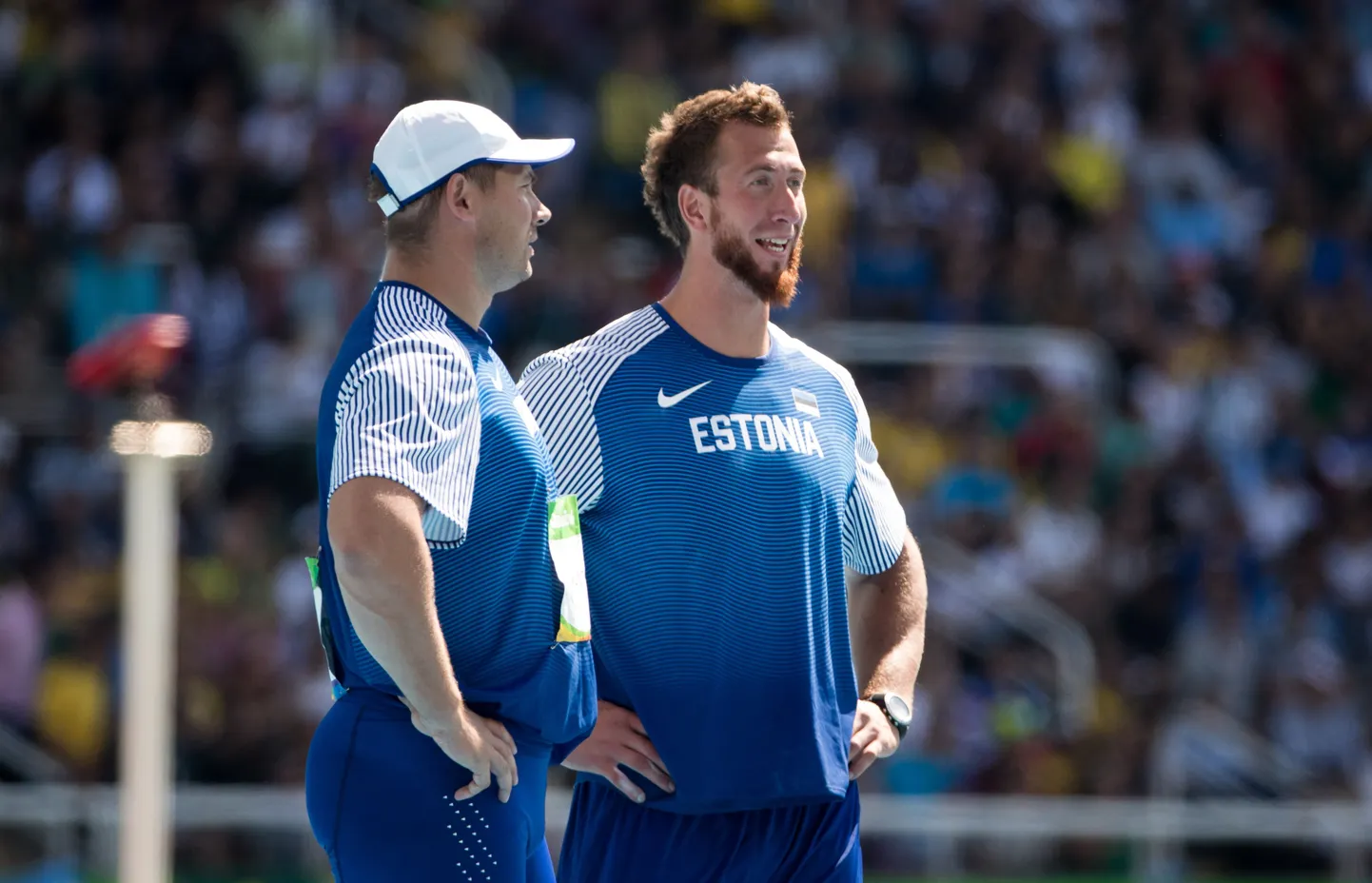 Мартин Куппер (справа) и Герд Кантер на Олимпиаде в Рио.