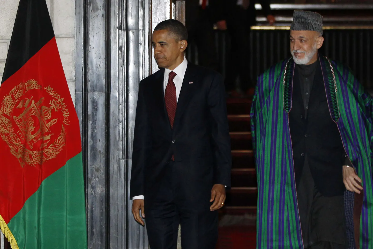 Barack Obama ja Hamid Karzai.