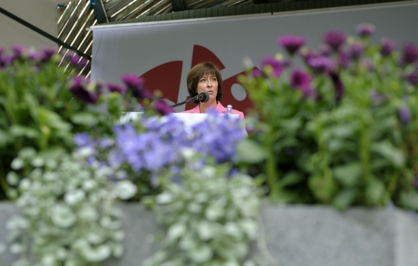 Rootsi sotsiaaldemokraatide parteijuht Mona Sahlin.