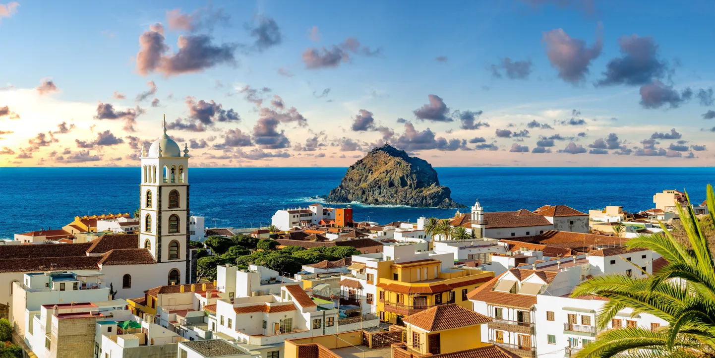 Hispaania autonoomne ala Kanaari saared, Tenerife saar.