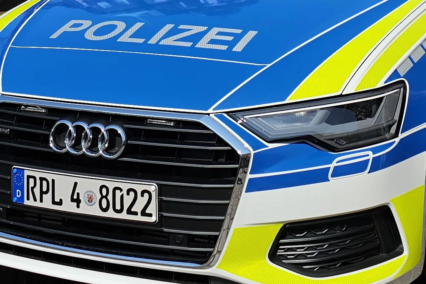 Politseiauto Saksamaal.