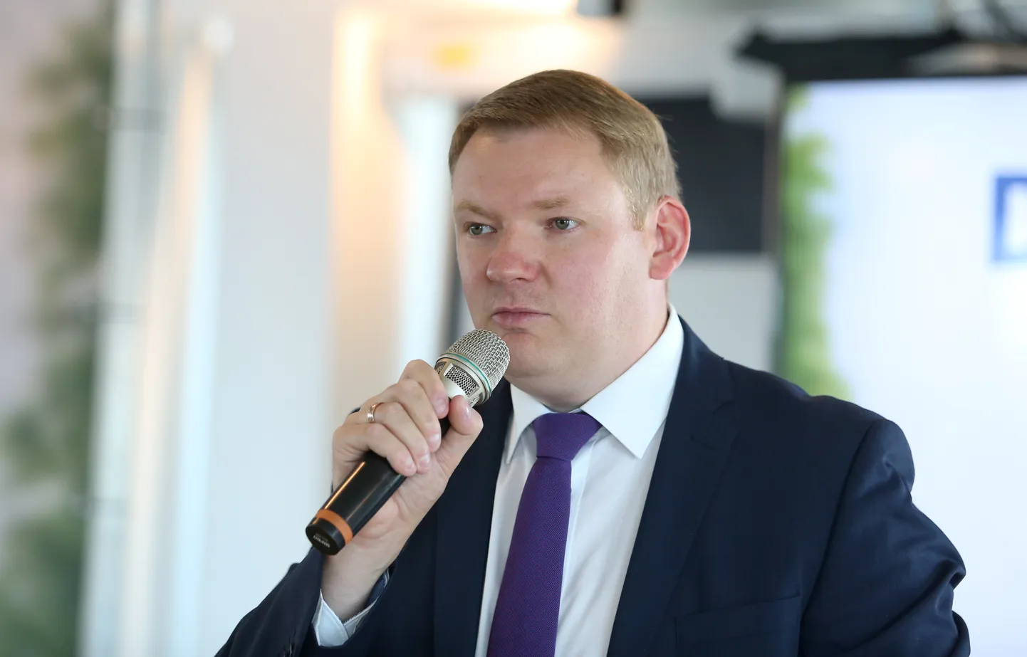 "Latvijas Reģionu apvienība" priekšsēdētājs Edvards Smiltēns