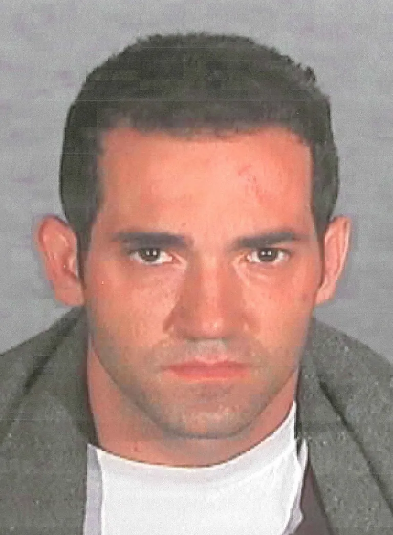 Michael Gargiulo pärast arreteerimist 2008