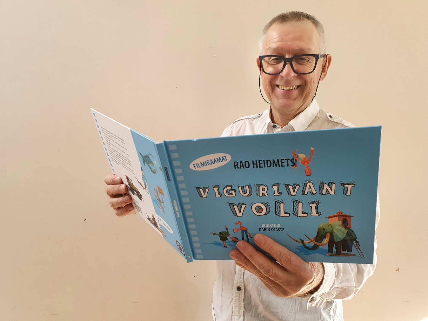 Rao Heidmets raamatuga «Vigurivänt Volli».