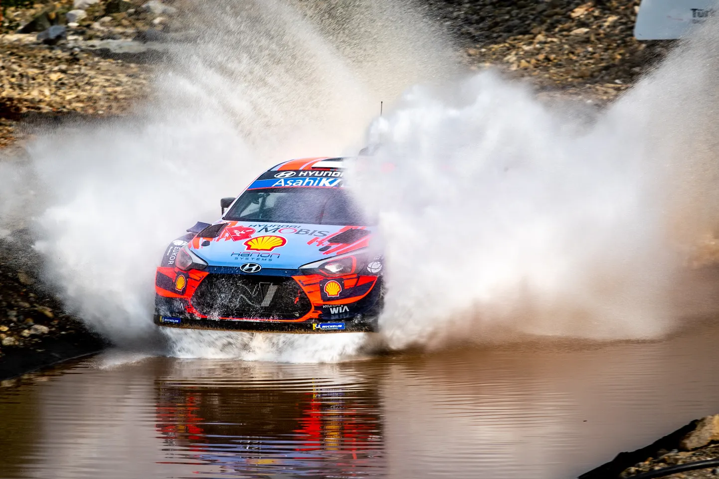 Ott Tänak 2020. aastal Türgi MM-rallil Hyundai roolis.