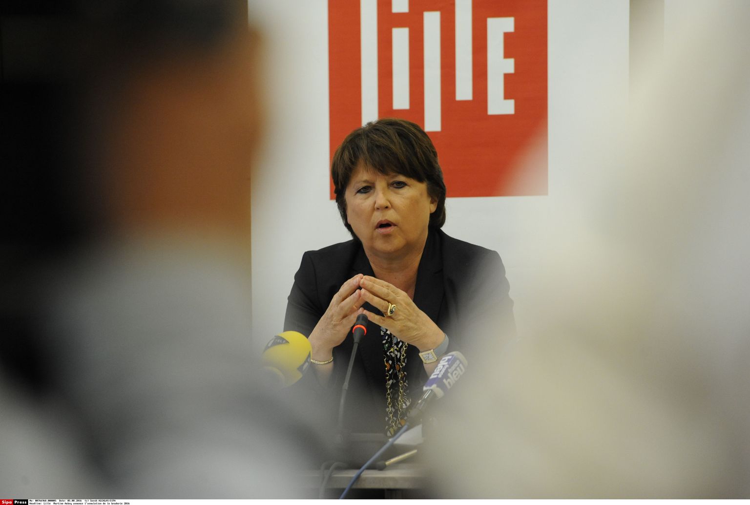 Lille`i linnapea Martine Aubry teatab kirbuturu ärajäämisest