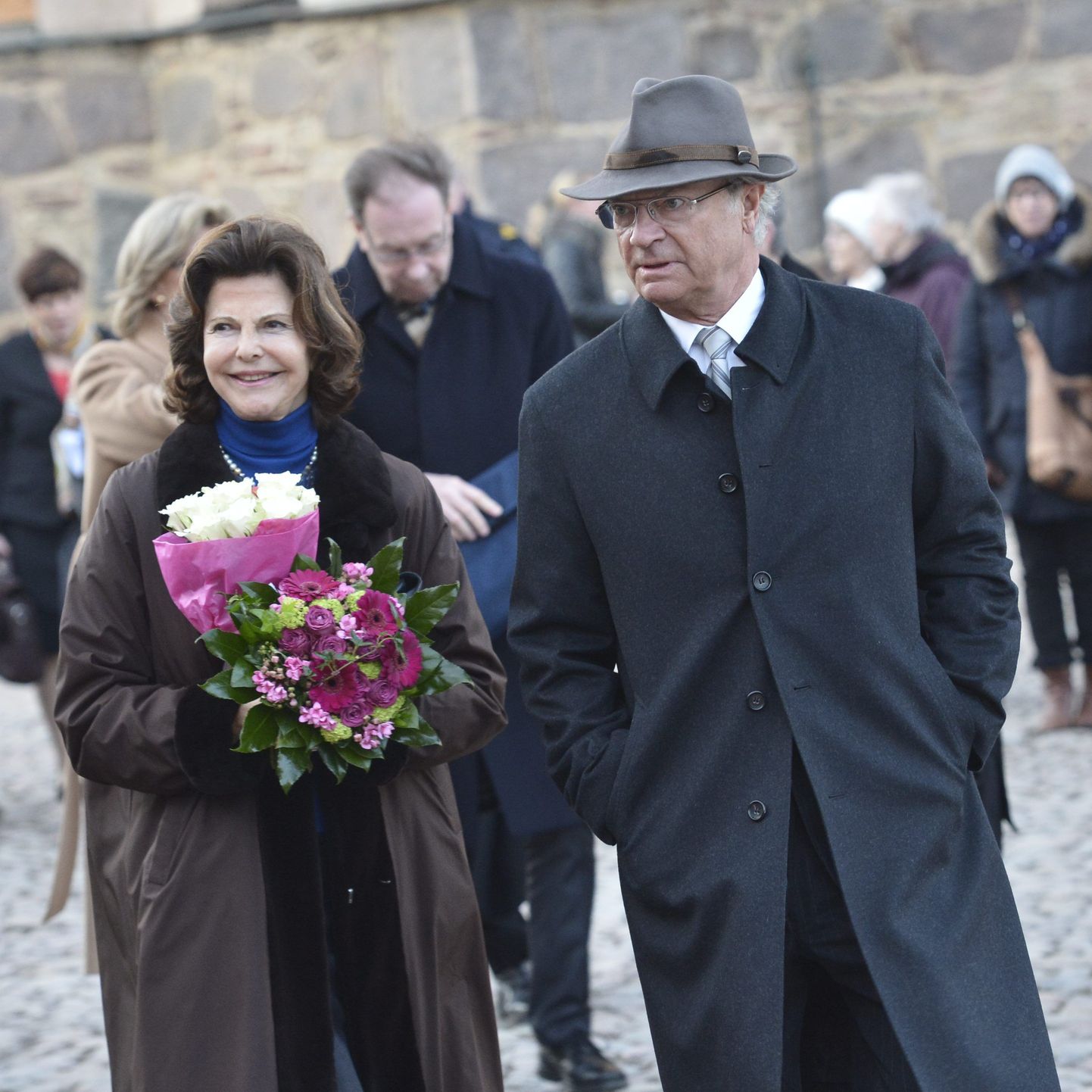 Kuningas Carl XVI Gustaf ja kuninganna Silvia Kalmaris 5. märtsil.