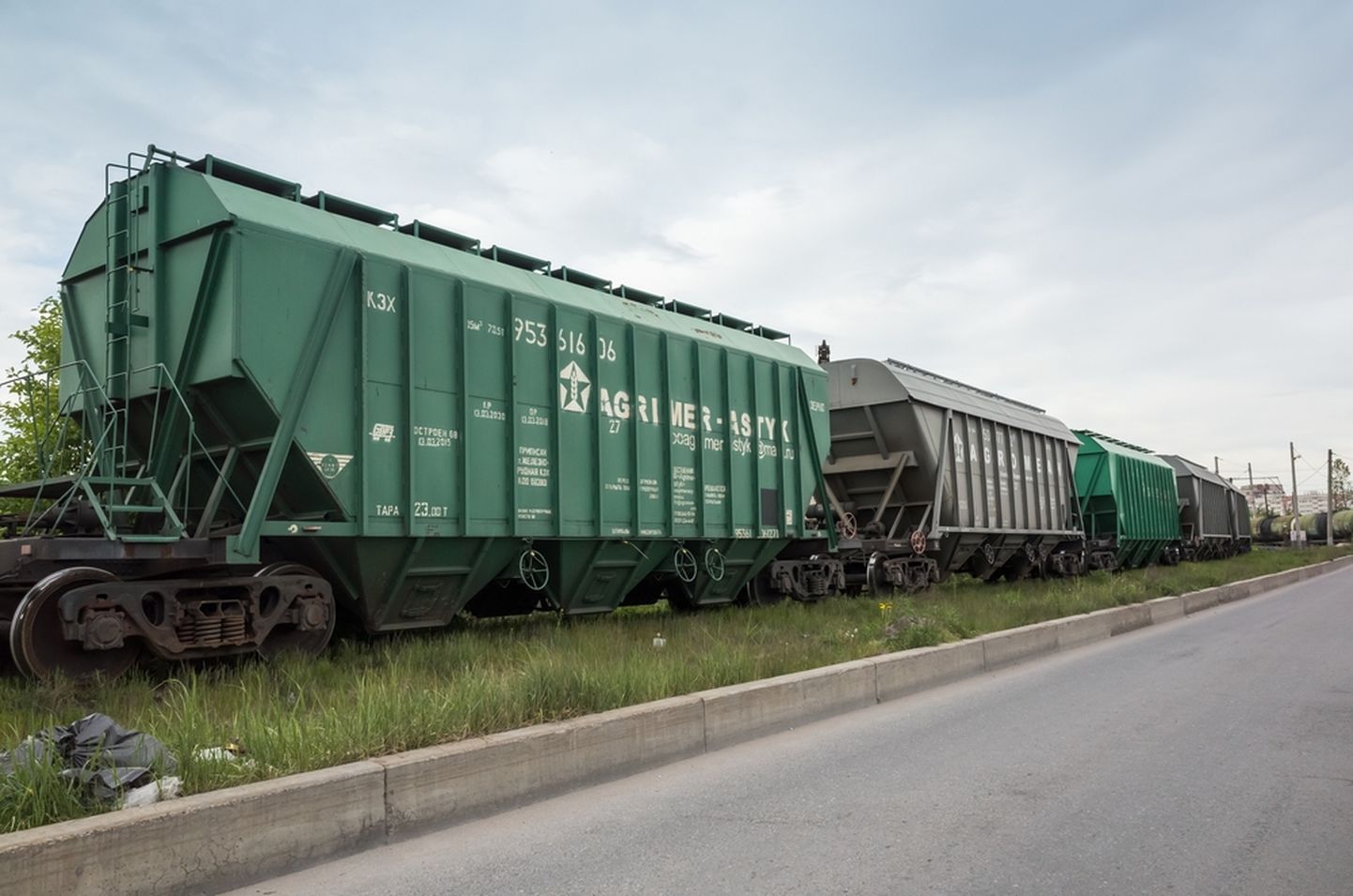 Российские грузовые вагоны. Фото иллюстративное.