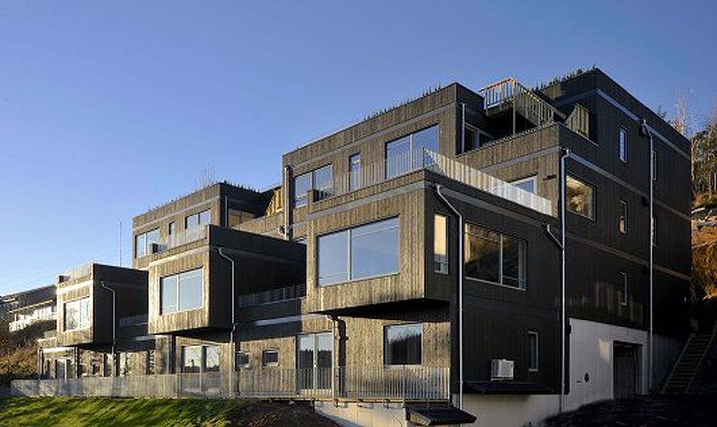 Konkursi „Aasta tehasemaja 2012“ võitjaks osutus Norras Sætre’s asuv Matek ASi neljakordne korterelamu.