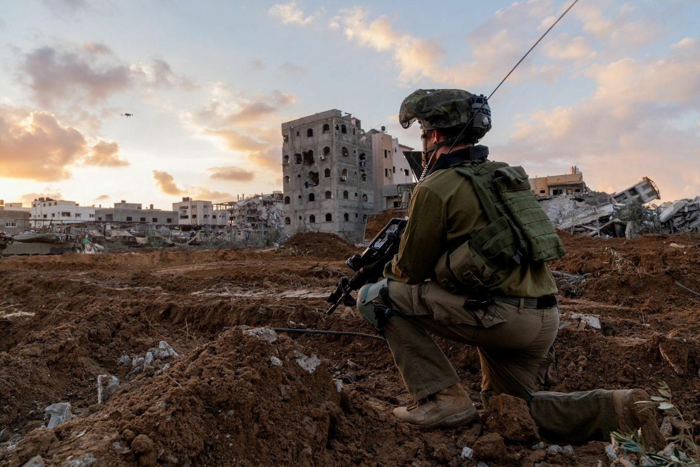 Iisraeli sõdur Gaza sektoris. 