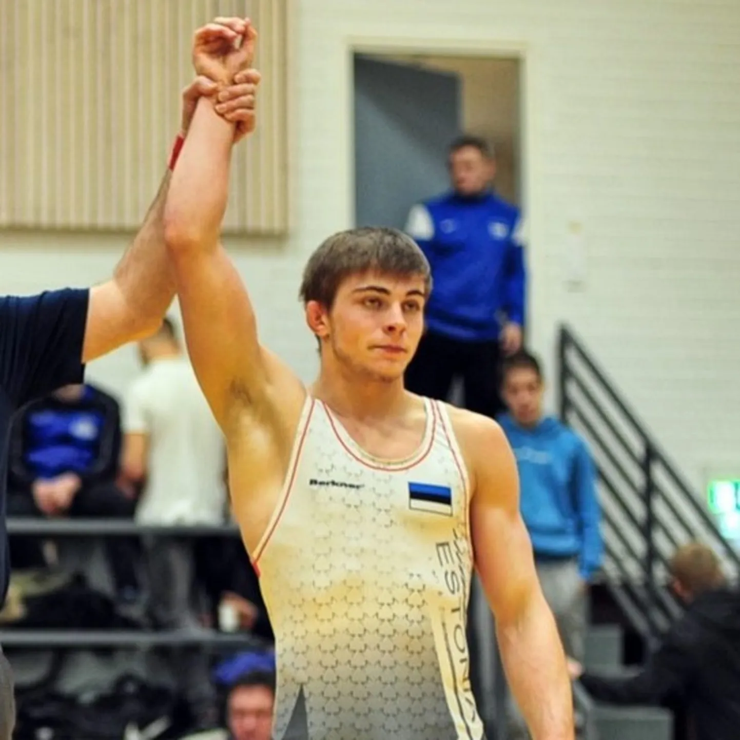 Эрик Рейнбок завоевал для Эстонии первую за десять с лишним лет медаль титульных соревнований по вольной борьбе.