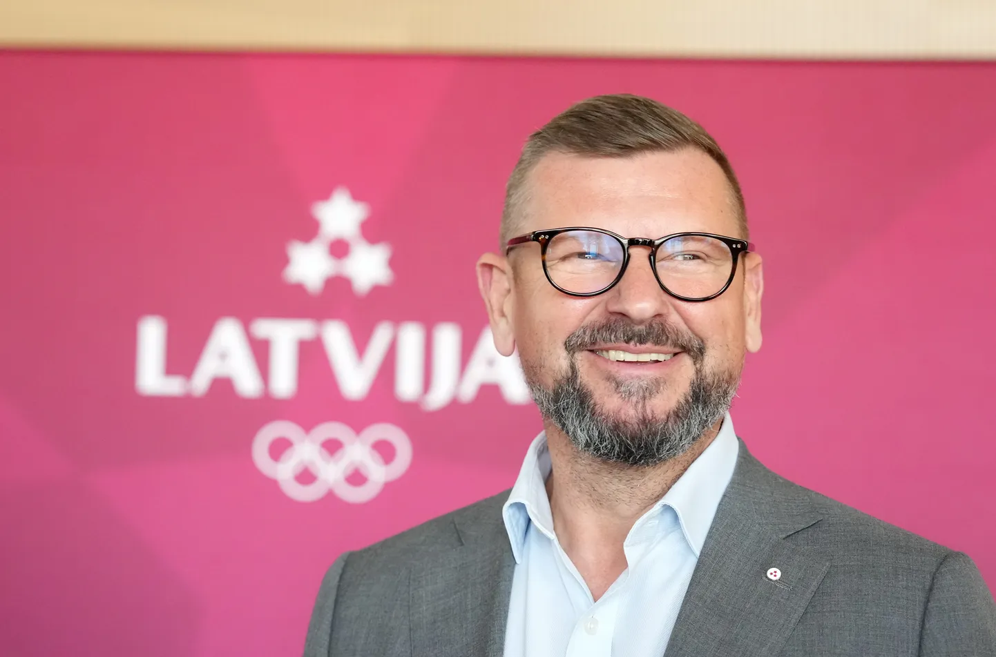 Jaunievēlētais Latvijas Olimpiskās komitejas (LOK) prezidents, līdzšinējais Latvijas Volejbola federācijas prezidents Jānis Buks