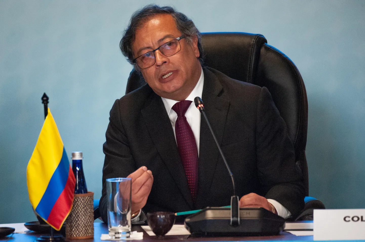 Colombia president Gustavo Petro.