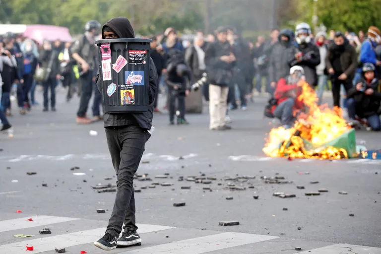 Meeleavaldus Pariisis. Foto: Scanpix