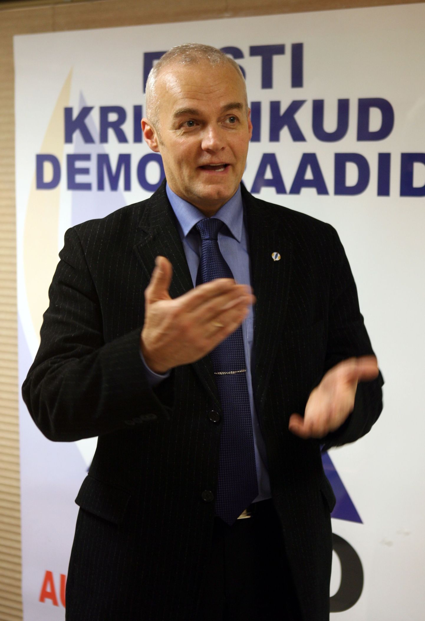 Aldo Vinkel oli Eesti Kristlike Demokraatide eelmine juht.