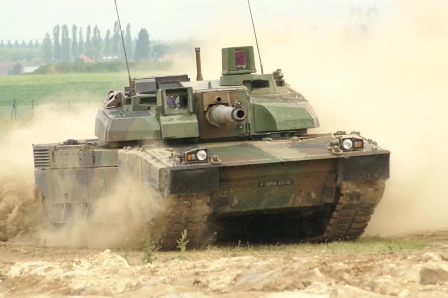 Leclerc-tüüpi tank.