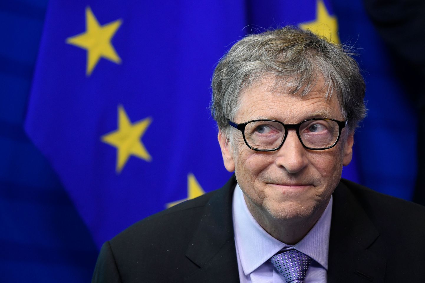 Bill Gates Breakthrough Energy Europe investeerimisfondi käivitamisel Brüsselis, 17. oktoober 2018.