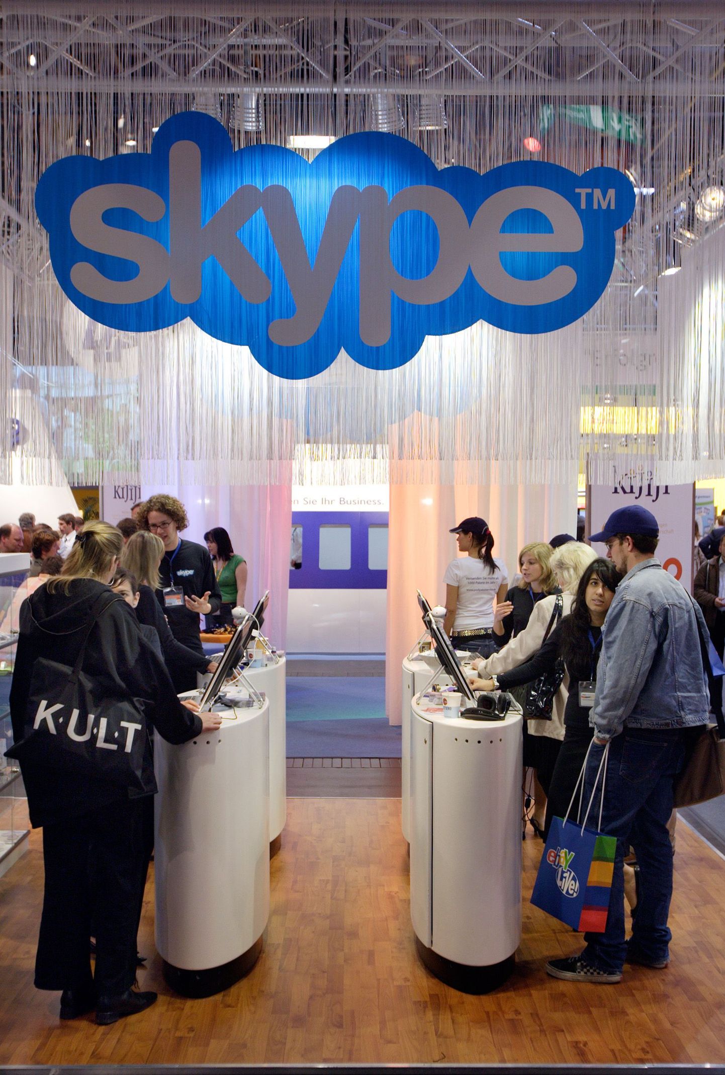 Skype'i logo.