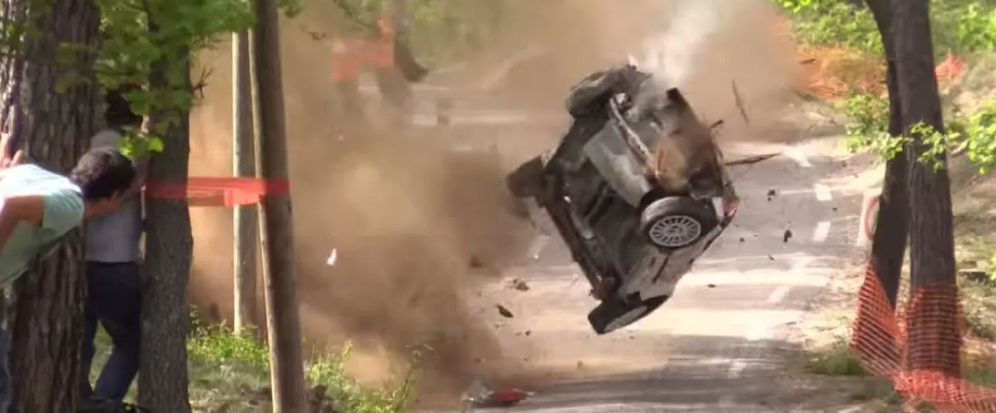 Karm avarii Prantsusmaa rallil.