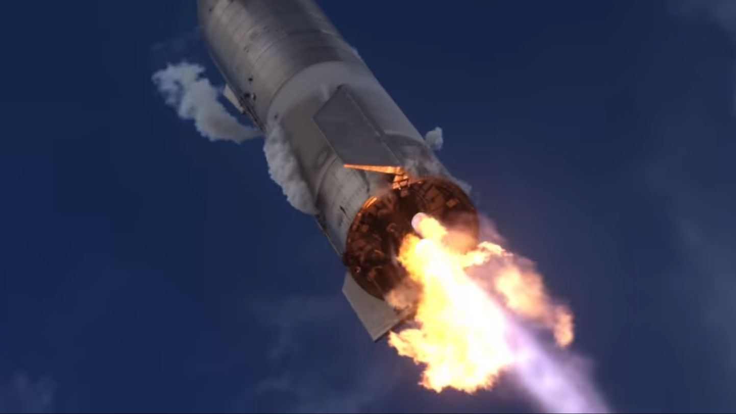 SpaceXi raketikatsetus