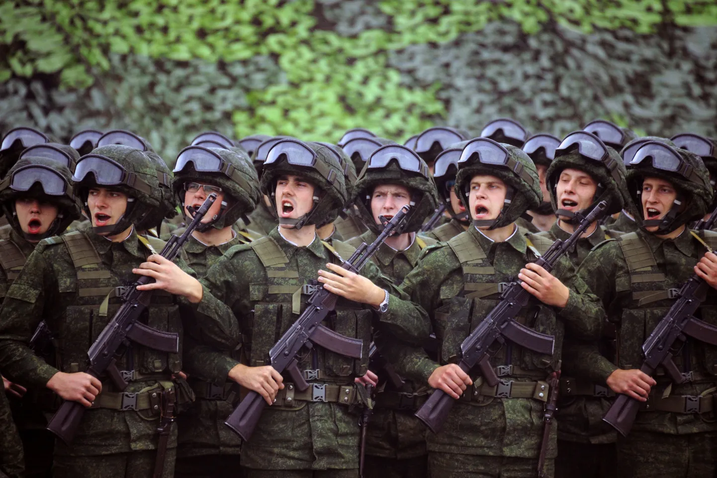Белорусские солдаты на учениях «Запад 2017».
