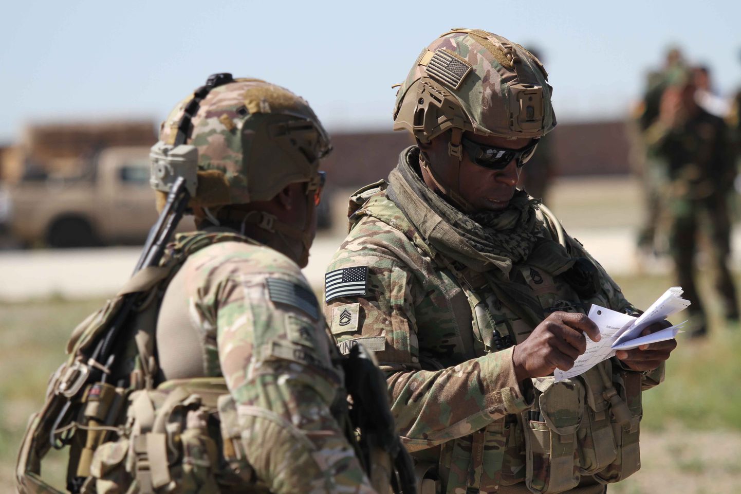 USA sõdurid Heratis.