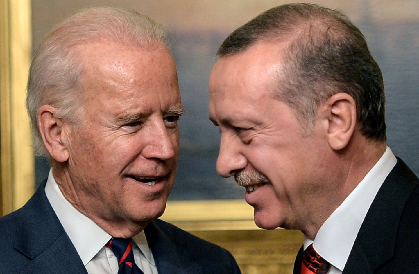 Joe Biden ja Recep Tayyip Erdoğan.