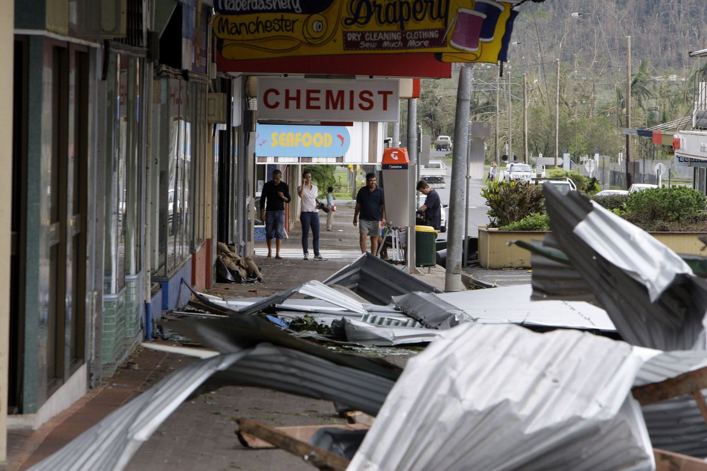Torm Yasi poolt tekitatud kahju Queenslandis Tullys