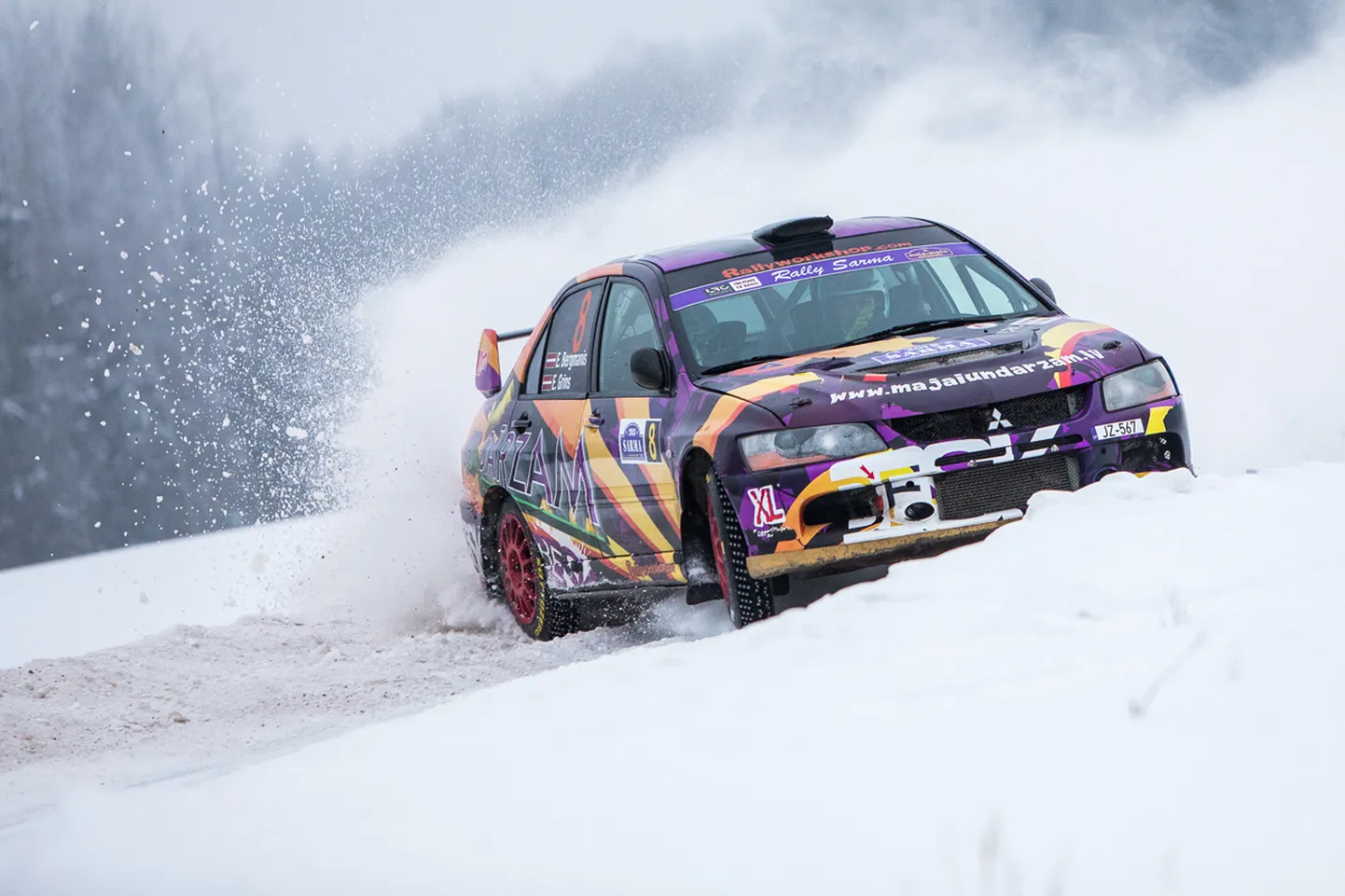 Ainiņas no rallija Sarma