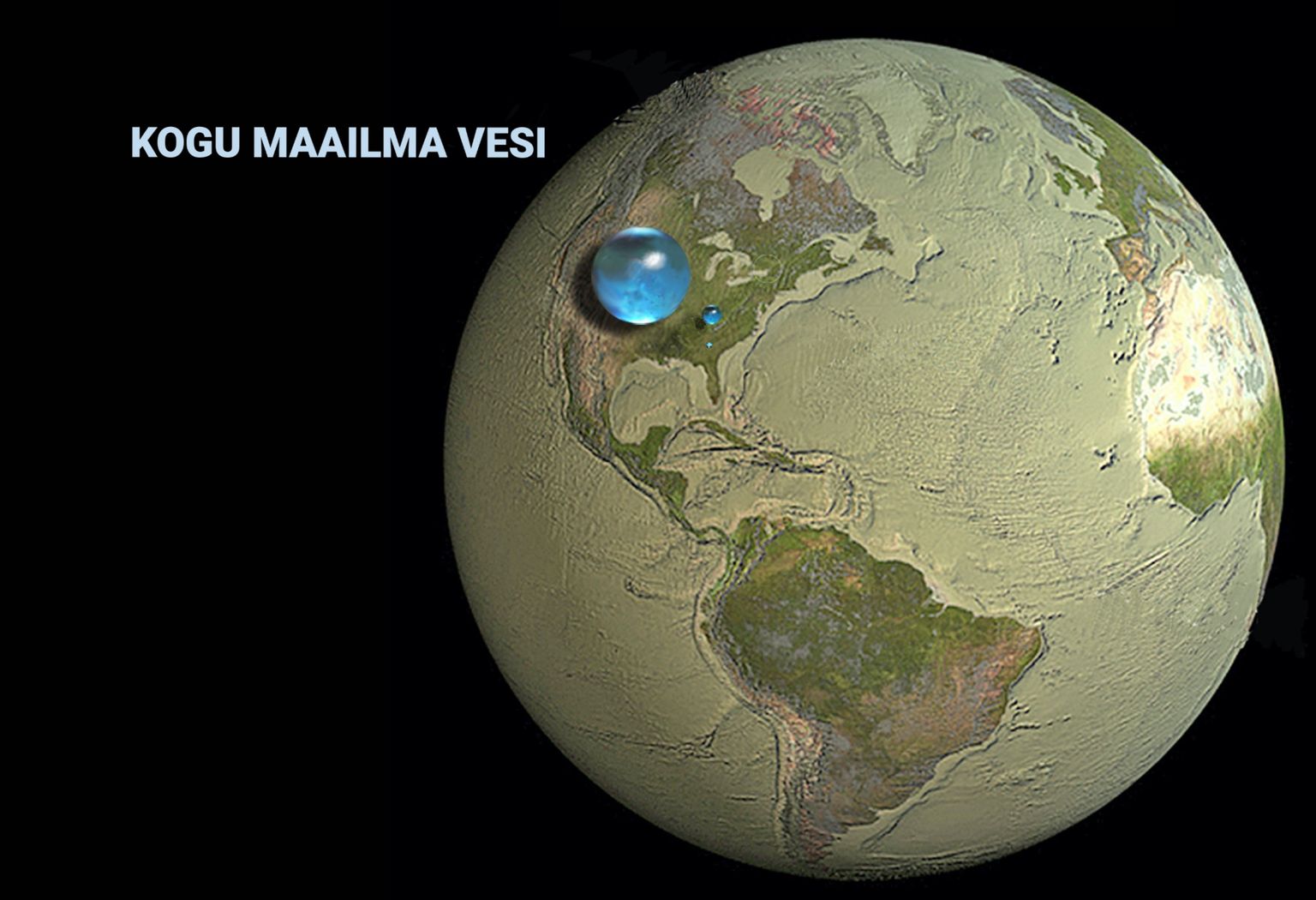 Water covers of the earth s surface