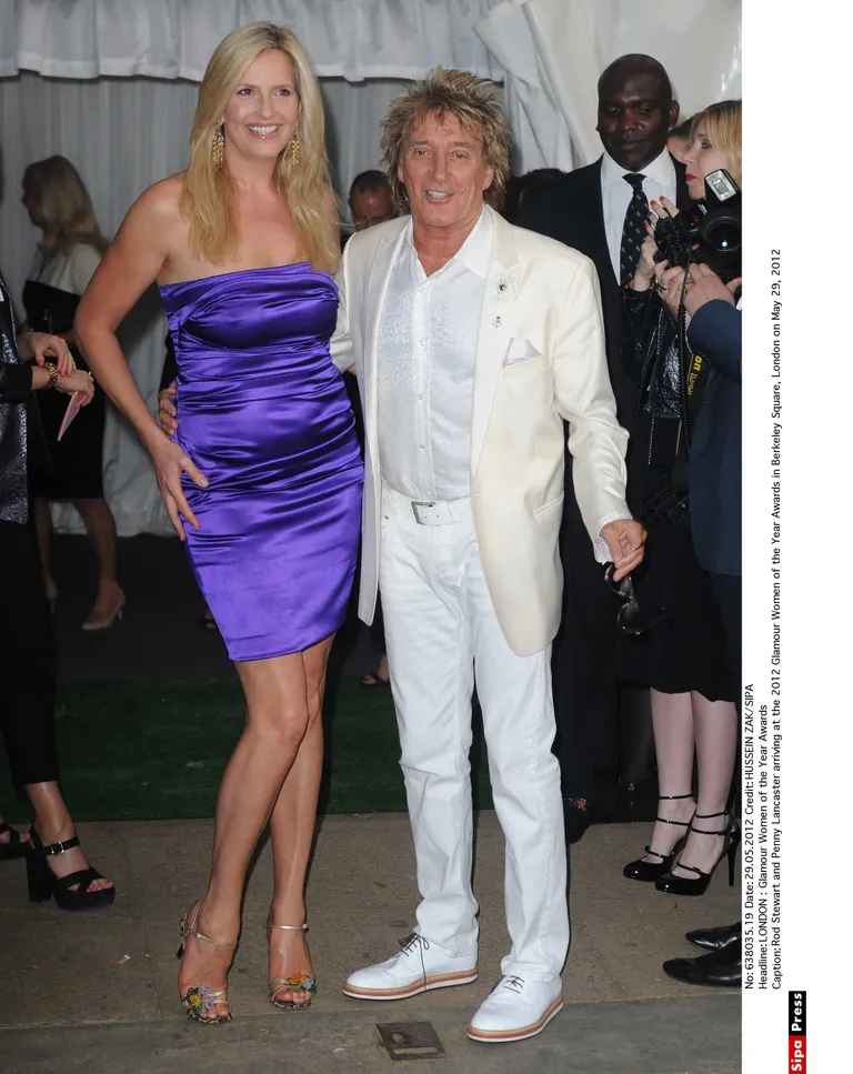 Rod Stewart ja Penny Lancaster