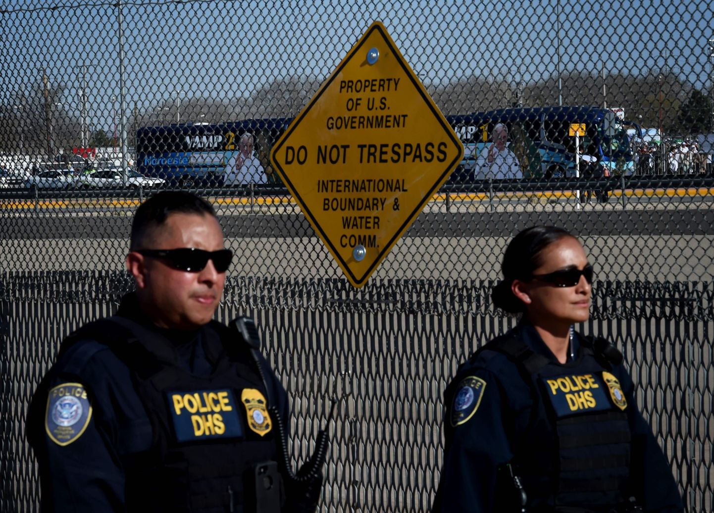 Полицейские в Эль-Пасо.