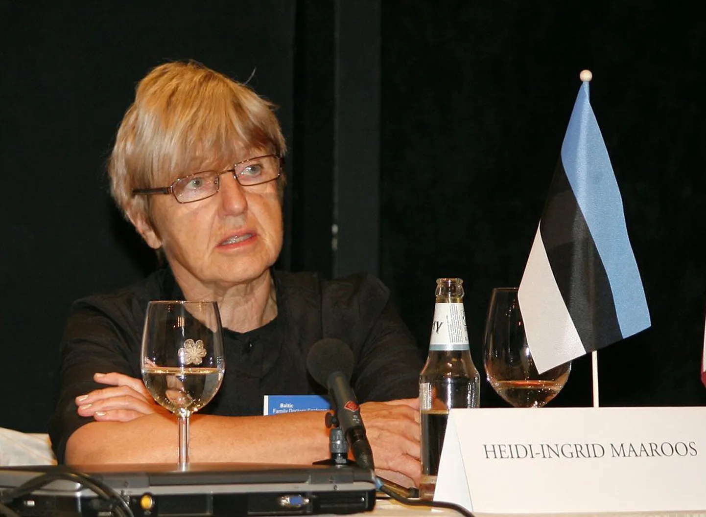 Tartu Ülikooli arstiteaduskonna emeriitprofessor Heidi-Ingrid Maaroos neljapäeval Balti perearstide konverentsil, kus rõhutati, et ükski Eesti perearst ei saa enam väita, nagu ei jätkuks tal patsiendi uuringuteks raha.