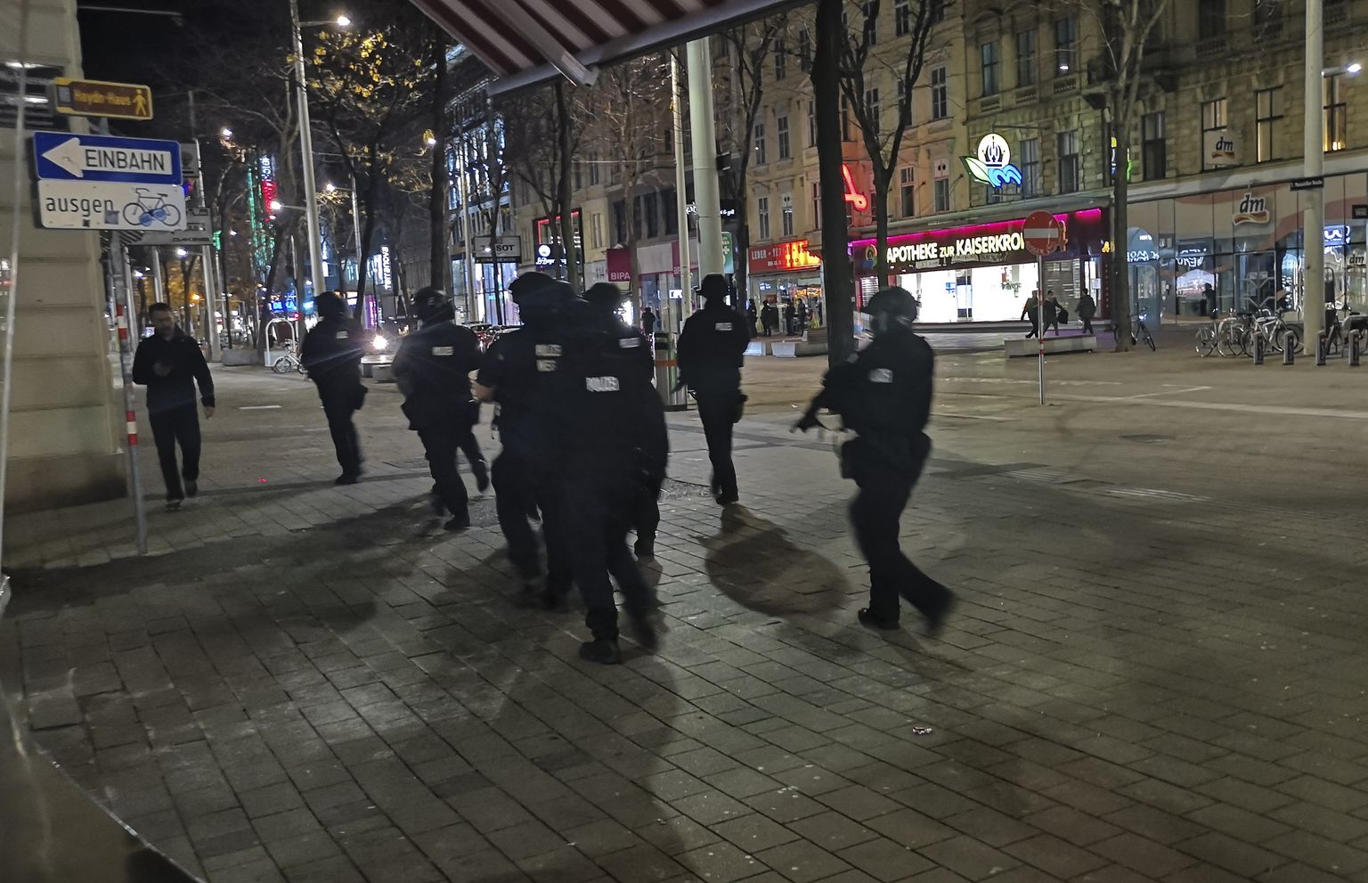 Politseinikud Viinis.