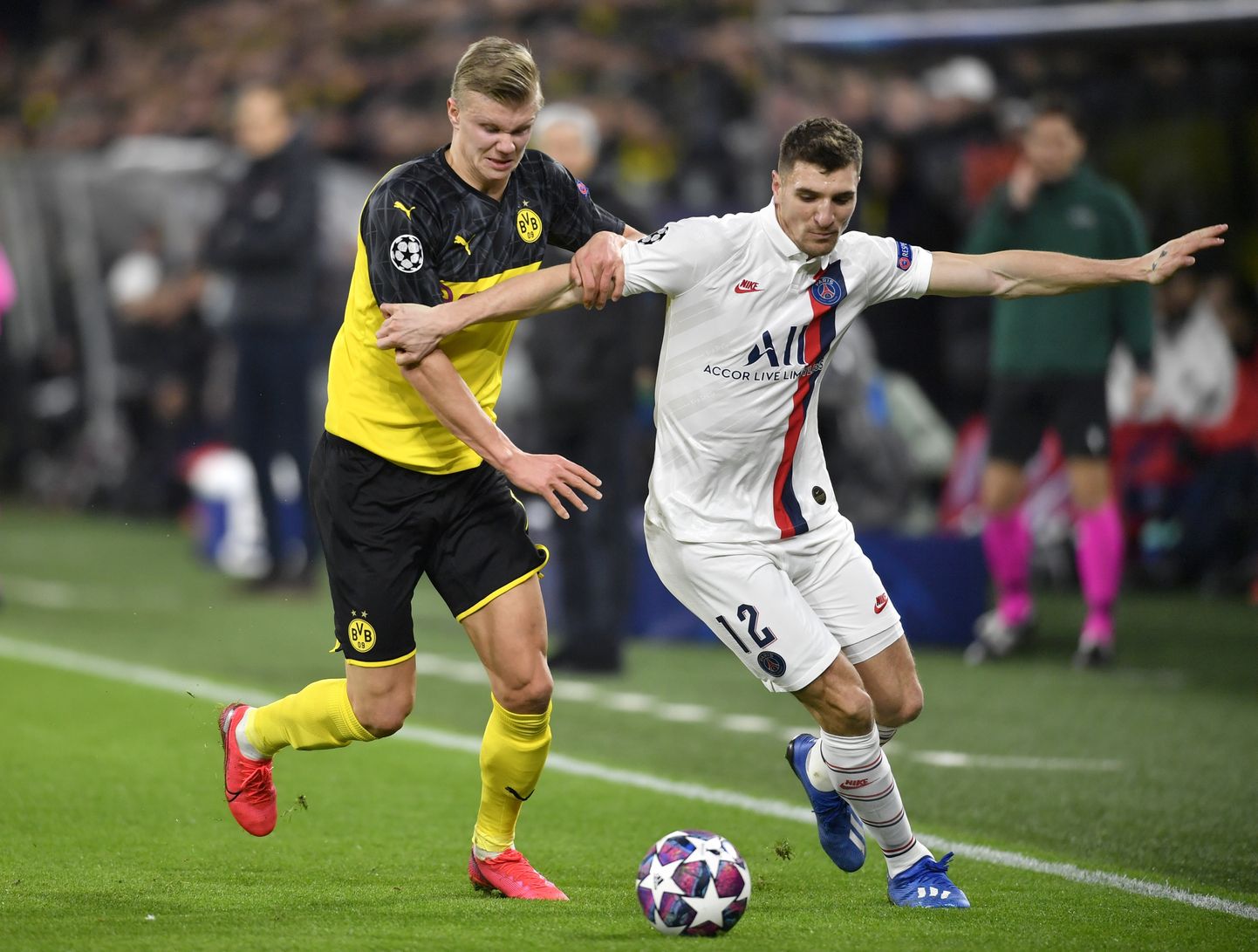 Dortmundi ründaja Erling Braut Haaland ja PSG kaitsja Thomas Meunier mängivad kuulduste kohaselt järgmisel hooajal ühes meeskonnas.