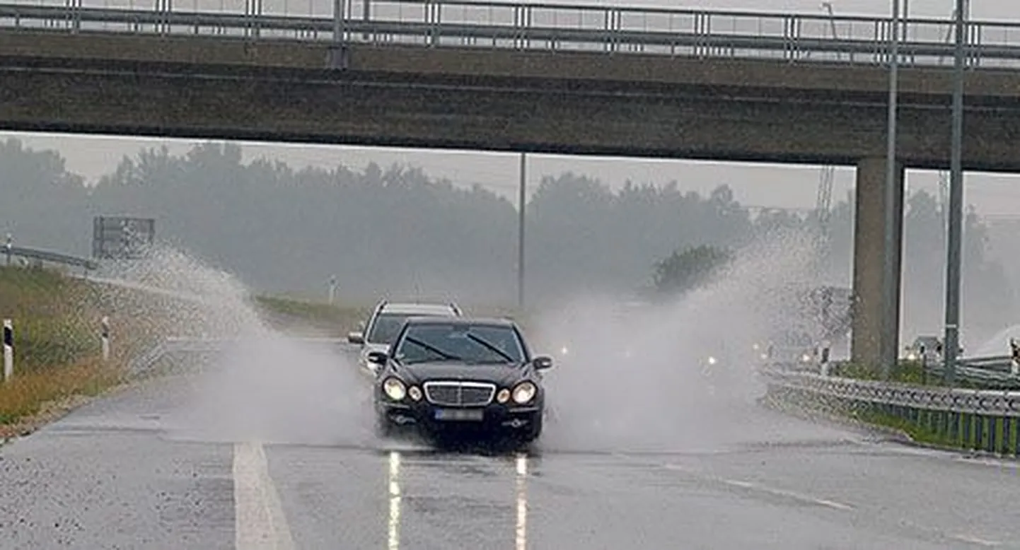Ohtlik teelõik Kukrusel.