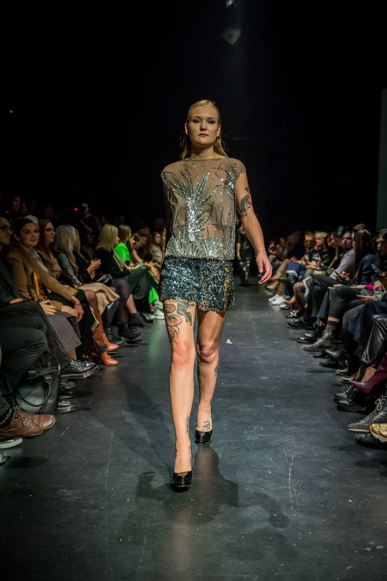Sädelevad lühkarid Ketlin Bachmannilt, Embassy of Fashion.