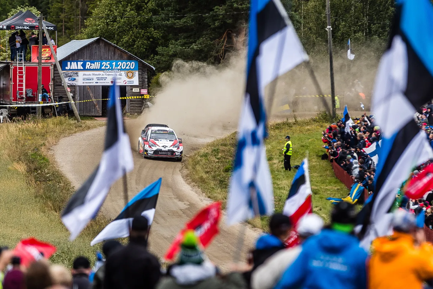 Jyvasküla, Soome 03.08.2019
Neste Rally kolmas päev.
Pildil Ott Tänak