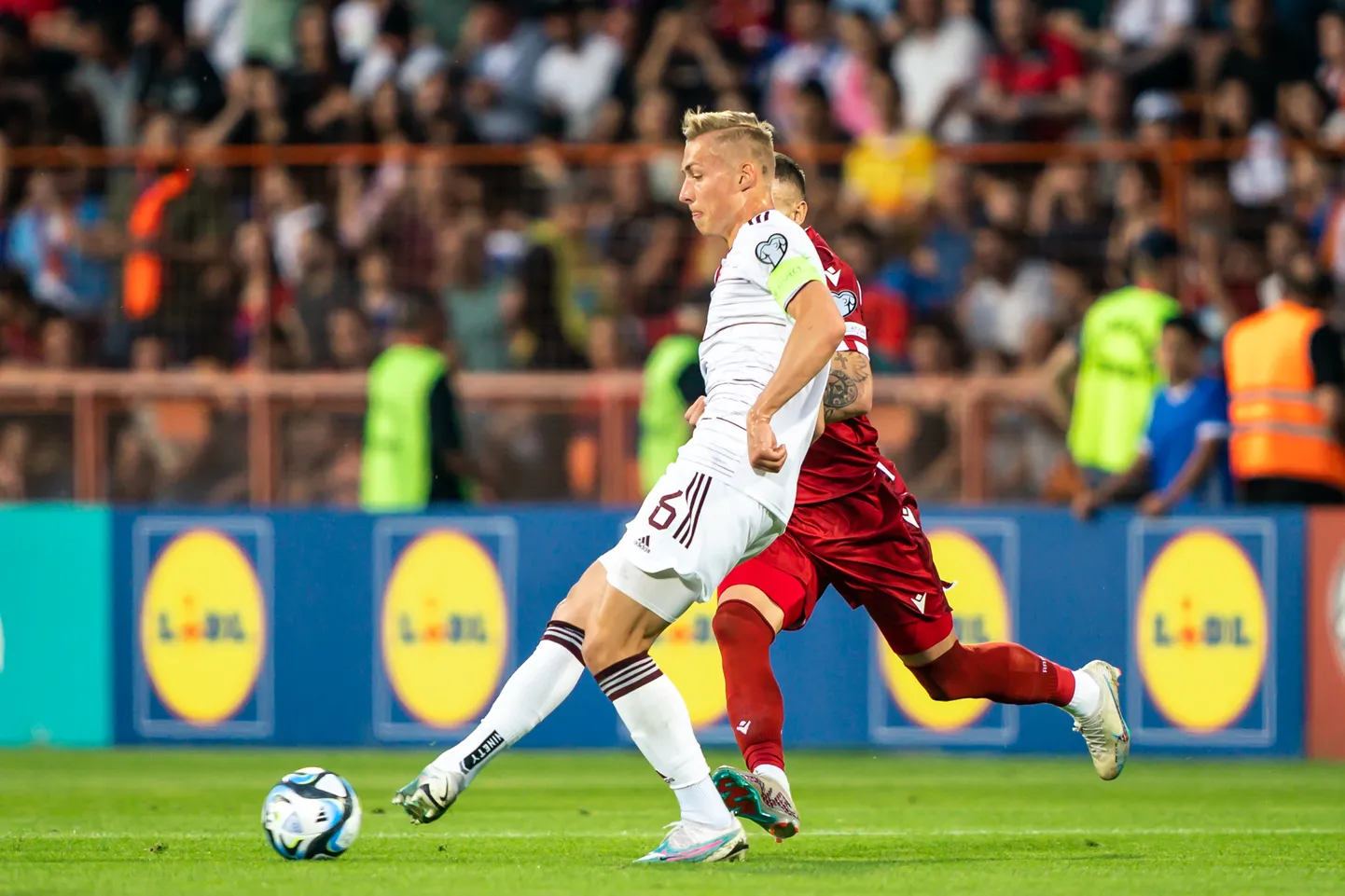 Latvijas izlases futbolists Kristers Tobers
