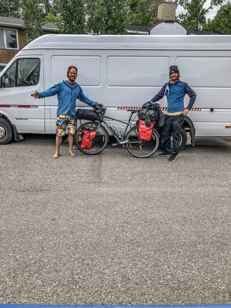 Van life vs bike life