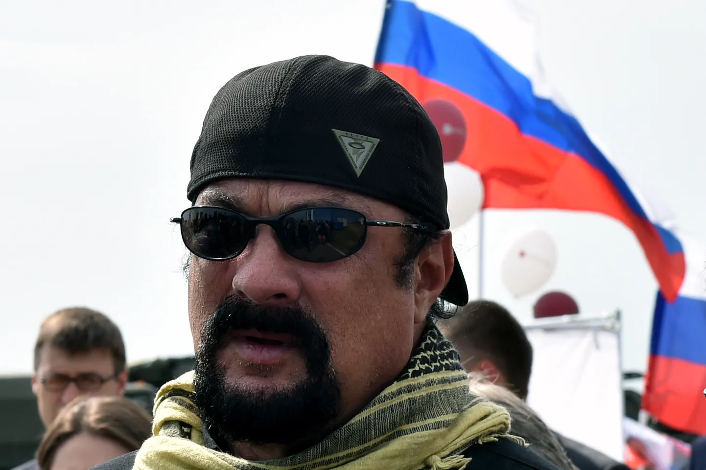 Steven Seagal augustis 2014 Venemaal Moskvas