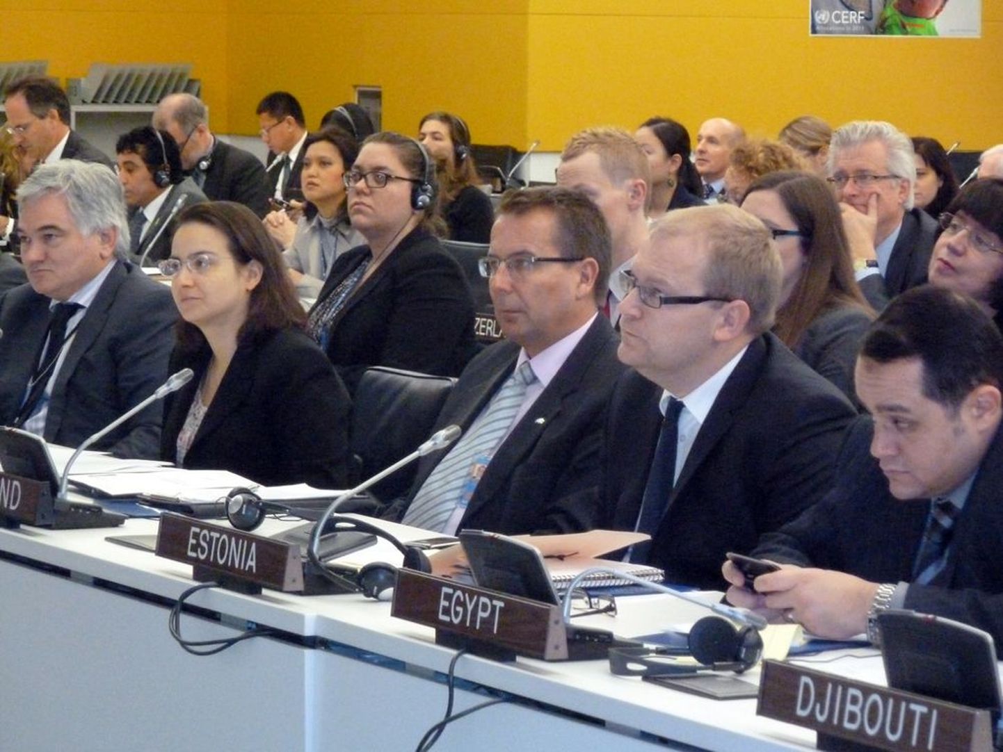 Välisminister Urmas Paet osales New Yorgis toimunud ÜRO hädaabi keskfondi (CERF) panustamiskonverentsil.