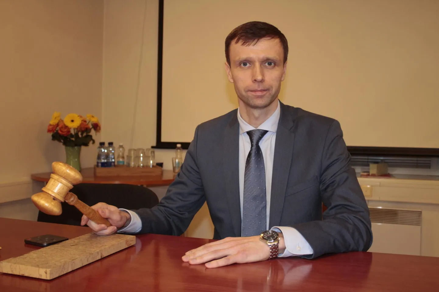 Tapa vallavolikogu esimees Maksim Butšenkov.