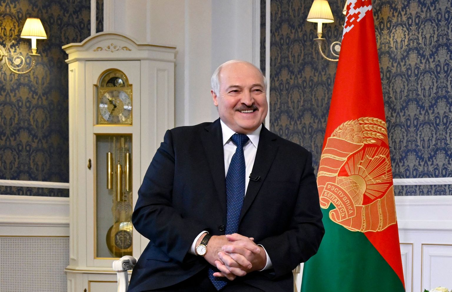 Valgevene režiimi juht Aleksandr Lukašenka.