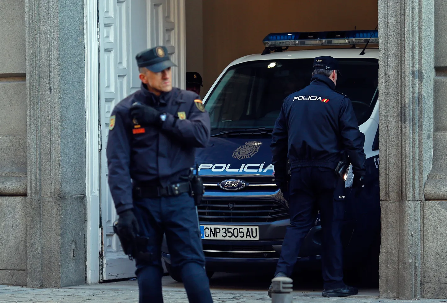 Hispaania politsei.