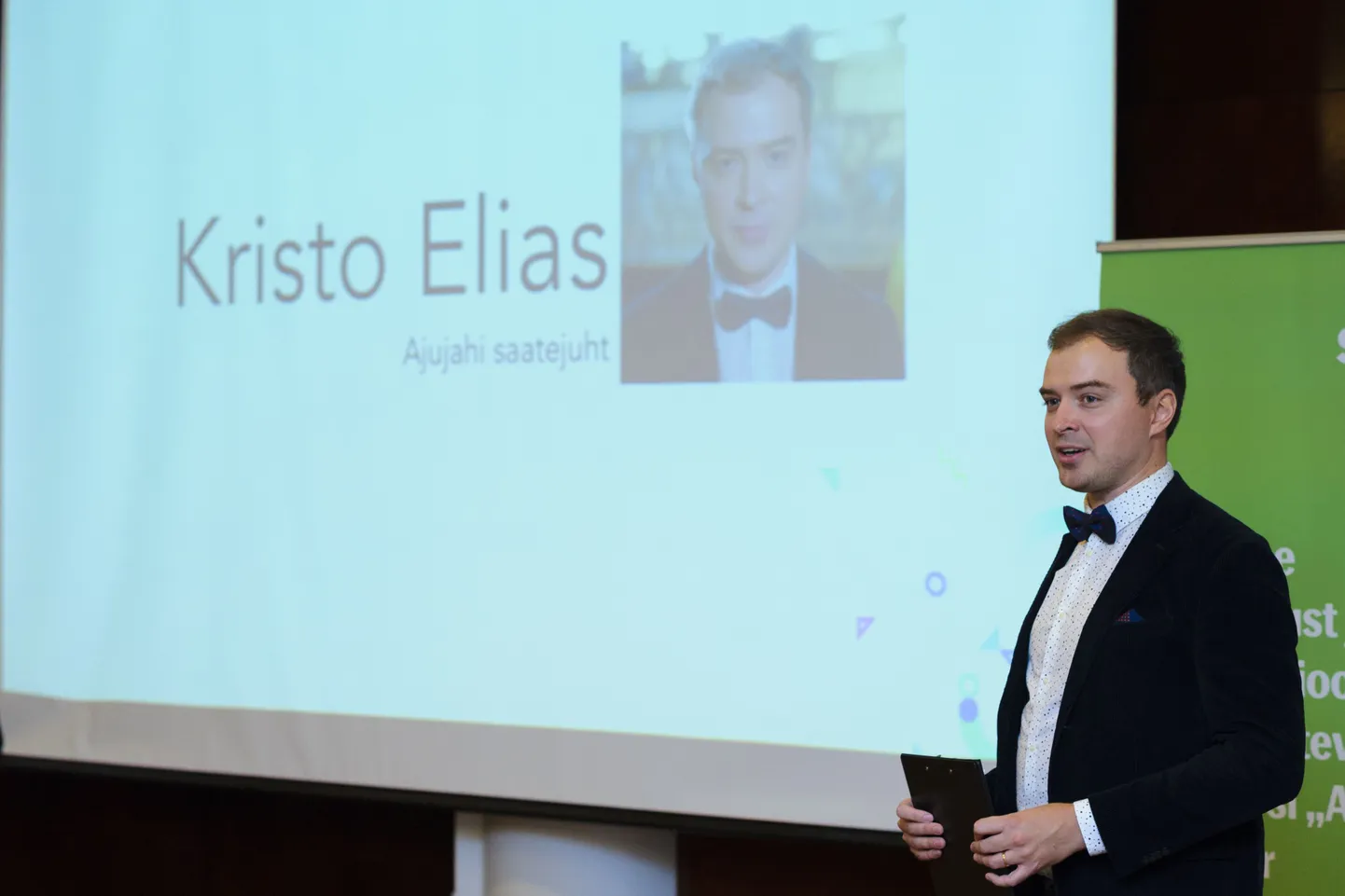 Ajujahi uus saatejuht Kristo Elias